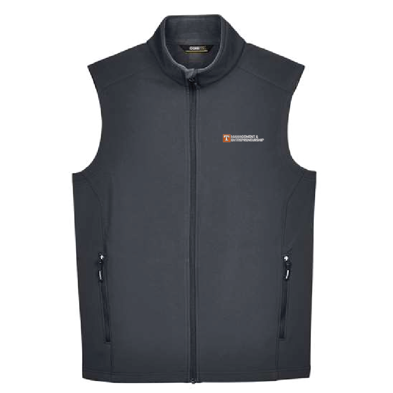 UT M&E Men's Soft Shell Vest - Carbon