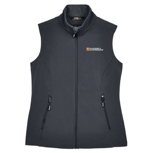 UT M&E Women's Soft Shell Vest - Carbon